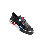 Muggo SONİC Garantili Legolu Bağcıklı ve Cırtlı Ortopedik Çocuk Sneaker Spor Ayakkabı SİYAH 34