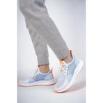 Muggo Ultraboost Unisex Ortopedik Günlük Garantili Yürüyüş Koşu Sneaker Spor Ayakkabı - 40 - Mavi