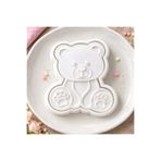 Muhcu Home Ayıcık Kurabiye Kalıbı – Teddy Bear Kurabiye Kesici – Şeker Hamuru ve Kurabiye Yapma Kalıbı