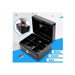 Mühlen Cash Box Cb150 Mini Boy Taşınabilir Para Kutusu (siyah Renk) Çıkartılabilir Para Rafları