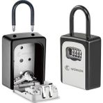 Mühlen Safe Key 4 Şifreli Çelik Kasa Anahtar Kasası Kutusu Anahtarlık Güvenli Askı Tipi Çelik Anahtar Kutusu Kasası