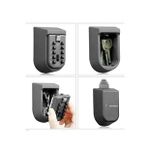 Mühlen Safe Key 9 Şifreli Çelik Kasa Anahtar Kasası Kutusu Anahtarlık
