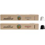 Muhlisa Espresso Kapsül Kahve 2 Kutu Kenya, Brazıl (20 KAPSÜL) %100 Arabica