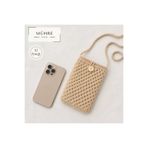 mühre Mini Çapraz Askılı Omuz Çantası El Emeği Amigurumi Telefon Çantası