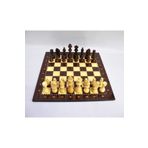MUHTELİF Satranç Takımı, Ahşap Figürler, Büyük Boy, Çift Yönlü, 39 CM, 12 MM Kalınlık, 9+ Yaş, 2 Kişi, Strateji, Hediye