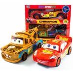 Muhtelif Şimşek Mcqueen Oyuncak Arabaları Tow Mater ve Cars Şimşek Araba - Renkli