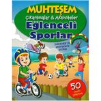 Muhteşem Çıkartmalar ve Aktiviteler Eğlenceli Sporlar - Parıltı Komisyon