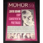 Mühür Temmuz Ağustos 2015 Sayı 59 Zafer Demir Edip Cansever'in Poetikası (Sahafiye Kitap)