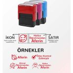 Mühürce Öğretmen Kaşesi - Motivasyon ve Ödül Kaşesi Pozitif Geri Bildirim, Ödüllendirme ve Teşvik Edici Kaşe