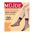 Müjde İnce Soket Çorap 500 Siyah