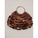 Müjde Pullu Çanta Bronz/ Kapalı Bakır