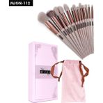 Mujgan 12'li Fix Fırça Seti Pembe