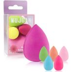 Müjgan 5 Mini + 1 Orta Boy Makyaj Sünger Seti Pembe Renk