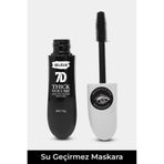 MUJGAN 7D Su Geçirmez Maskara - Yoğun Hacim ve Uzun Ömürlü Etki