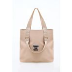 MUJGAN Kadın Vizon Shopper Omuz Çantası