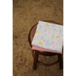 Mujo Baby & Kids Bambu-Pamuk Çift Katlı 2li Müslin Örtü Seti - Sleeper Koleksiyonu - Pembe & Beyaz