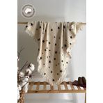 Mujo Baby&Kids 4 Katlı Müslin Krinkıl Bebek/çocuk Battaniyesi Ve Örtüsü - 100*120 Cm %100 Organik