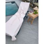 Mujo Home %100 Organik 4 Katlı Müslin Peştamal-Banyo Havlusu-Plaj Havlusu 90*200CM - Pudra Pembe - 200 x 90 cm