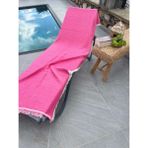 Mujo Home %100 Organik 4 Katlı Müslin Peştamal-Banyo Havlusu-Plaj Havlusu 90*200CM - Renkli - 200 x 90 cm
