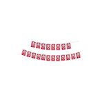 Muka Atam Ipli Kağıt Bayrak Orta Boy 12X8CM 40 Lı 10 Paket 400 Adet ( 1 Paket Içi 40 Adet) - 13.5x8cm
