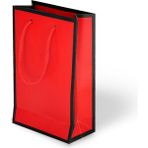 Muka Ip Saplı Lüks Karton Çanta 20X25X8 cm Pakette 24 Adet