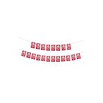 Muka Ipli Kağıt Bayrak Atam Orta Boy 13,5 * 8 Cm 50 Li 10 Paket 500 Adet (Paket Içi 50 Adet)