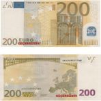 Muka Oyuncak -Eğitim- Düğün Kağıt Para 50 Adet - 200 Euro