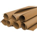 Muka Renkli Fon Kartonu 100GR 50X70 cm Pakette 100 Adet - Kahverengi