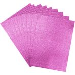 Muka Simli A4 Eva Tabaka 10LU Paket - Pembe
