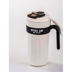 Mukko Home Dijital Göstergeli Paslanmaz 316 Çelik Termos 650Ml Kaydırmaz Bardak Mug Kupa Termos,Siyah