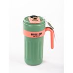 Mukko Home Dijital Göstergeli Paslanmaz 316 Çelik Termos 650Ml Kaydırmaz Bardak Mug Kupa Termos,Turkuaz
