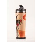 Mukko Home Kedi Dekorlu Çelik Mug - 360 Ml | Sızdırmaz Kapaklı, Çelik Iç Hazne, 19 Cm,Cat14