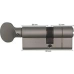 Mul-T-Lock MTL 300 69 mm Tuzaklı Kapı Kilidi Bilyalı Barel