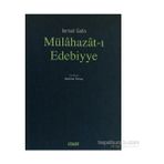 MÜLAHAZAT- I EDEBIYYE - İSMAİL SAFA;MEHMET GÜNEŞ