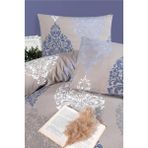Mulberry Çarşafı Lastikli Çift Kişilik Nevresim Takımı - Bej - 200 x 220 cm