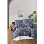 Mulberry Çift Kişilik Nevresim Takımı Lacivert 200x220 Antrasit