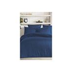 Mulberry Çift Kişilik Pamuk Saten Nevresim,çizgili, Saten Nevresim Takımı %100 Pamuk 200*220-lacivert Antrasit