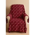 Mulberry Desenli Polar Battaniye 195X215 cm Çift Kişilik Yumuşak Polyester Kumaşla Konfor Sağlar - 195 x 215 cm