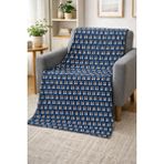 Mulberry Desenli Polar Battaniye Çift Kişilik 195X215 cm - 195 x 215 cm