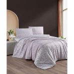 Mulberry Hazal Nevresim Takımı Çift Kişilik 200X220 - Mürdüm - 200 x 220 cm