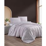 Mulberry Hazal Tek Kişilik Nevresim Takımı Çarşafı Lastikli 160x220