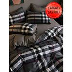 Mulberry Lastikli Carsafli Tek Kisilik Nevresim Takimi