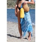 Mulberry Makro Peştemal Pamuk Banyo Havlusu - Mavi - 100 × 180 cm