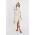 Mulberry Muslin Peştemal Bornoz Banyo ve Plaj Elbisesi