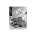 Mulberry Pandora Lastikli Çarşaflı Nevresim Takımı Çift Kişilik - 200 x 220 cm - Gri