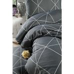 Mulberry Pandora Nevresim Takımı Çift Kişilik 200x220 (Antrasit)