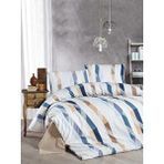 Mulberry Tek Kişilik Nevresim Takımı %100 Pamuk Organik 160*220-agustin Antrasit