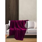 Mulberry Wellsoft Battaniye Mor Televizyon Battaniyesi Peluş Polar Battaniye Tek Kişilik 170*230 Antrasit