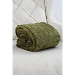 Mulberry Wellsoft Battaniye, Televizyon Battaniyesi,peluş, Polar Battaniye,çift Kişilik 220*230 Haki Beyaz