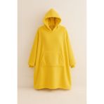 Mulberry Wellsoft Kapşonlu Giyilebilir Tv Battaniyesi Unisex Over Size